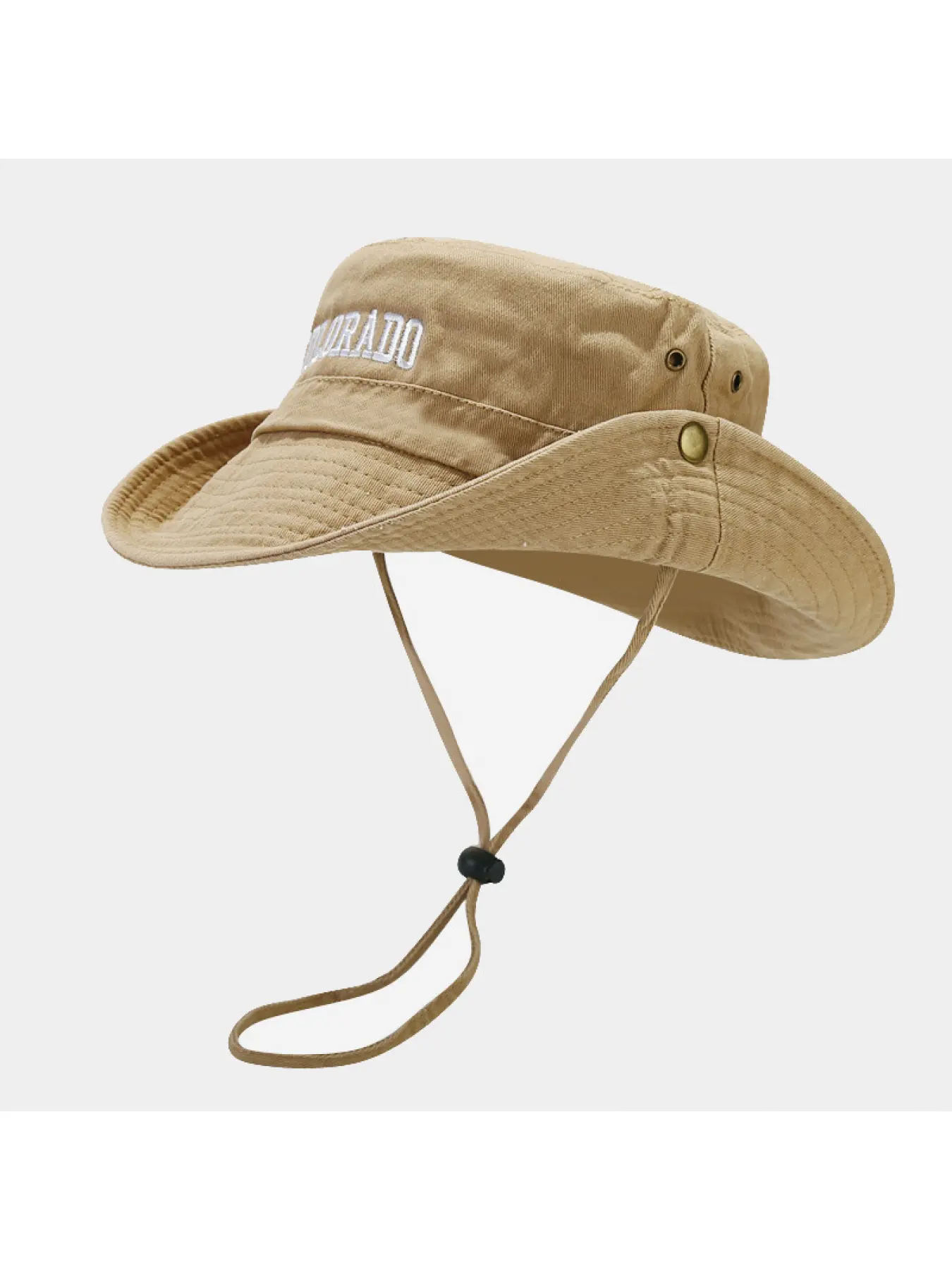 Western-style hiking and mountaineering fisherman's hat for men and women, outdoor sun protection hat, Casual outdoor hat, Bohemian western sunhat, Japanese-style artistic embroidered wide-brimmed bucket hat