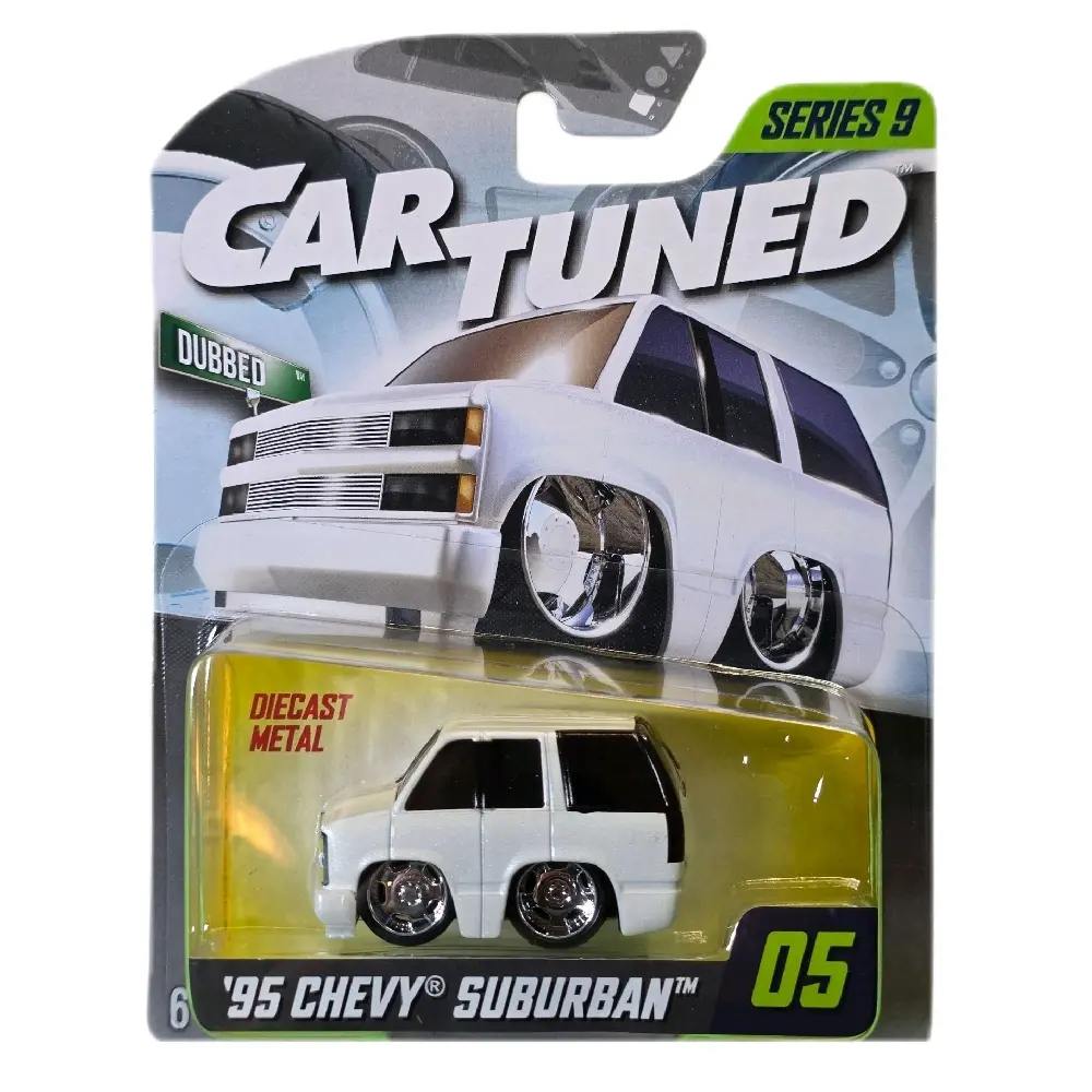 Car-Tuned Series 9: '95 Chevy Suburban (White) - #05