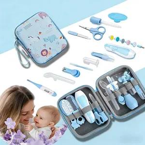 20pcs Baby Grooming and Healthcare Kit, Newborn Gift Nursery Care Set, Includes Hair Comb Brushes, Nail Trimmer, Nose Cleaner