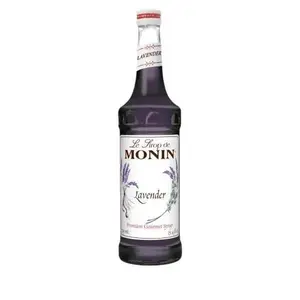 Monin Lavender Coffee Syrup for Beverages & Desserts - Bottle (750mL)