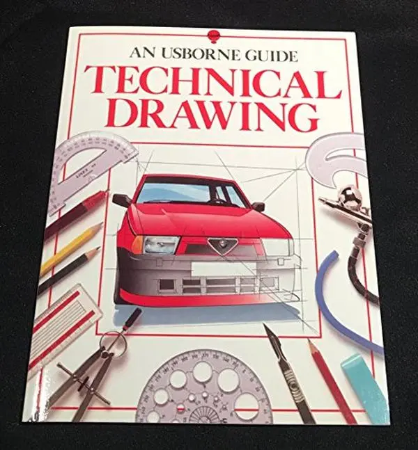 USED Book - Technical Drawing (Usborne Guide) by Susan Peach (Paperback) - english