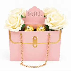 Pink Money Pull Bloom Bag  | Luxury Gift Box w/ Hidden Cash Surprise