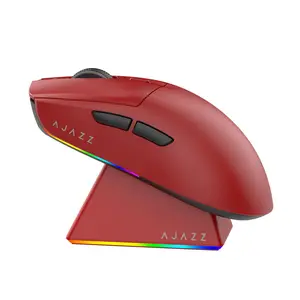 AJAZZ AJ139 V2 MC wireless mouse Wireless Gaming Mouse PAW3311 sensor low latency three-mode connection wireless charging base lightweight 66 grams 1K return rate suitable for e-sports games and office girl gifts