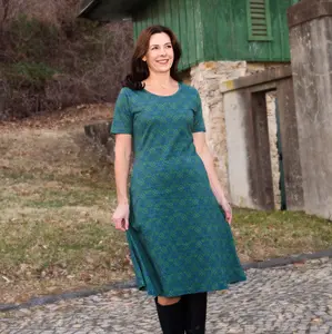 Celtic Cats A-Line Dress with Pockets