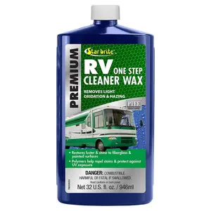 212 MAIN Star Brite 32 oz Premium RV 1-Step Cleaner Wax, for Car Paint Waxing