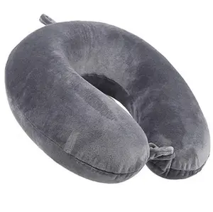 Travel Pillow 100% Pure Comfortable U Shape Memory Foam Pillows Neck and Head Support Portable Travel Neck Pillow Suitable for Planes Airplane for Traveling,Train,Self-Drivingng Car,