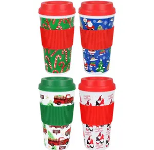 CHRISTMAS shatterproof cups, Holiday Travel Cup, Christmas Mug, Reusable, Venti, Teacher Gift Idea, Tumbler,