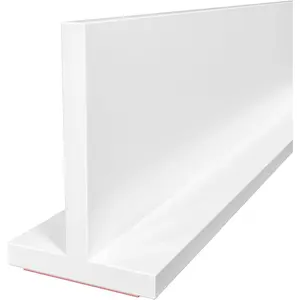 67 Inch Shower Threshold Water Dam, Collapsible Shower Dam Water Barrier, Silicone Water Stopper Shower Water Guard for Walk in Shower, Wheelchair Accessible (2" High) Kitchen Splash