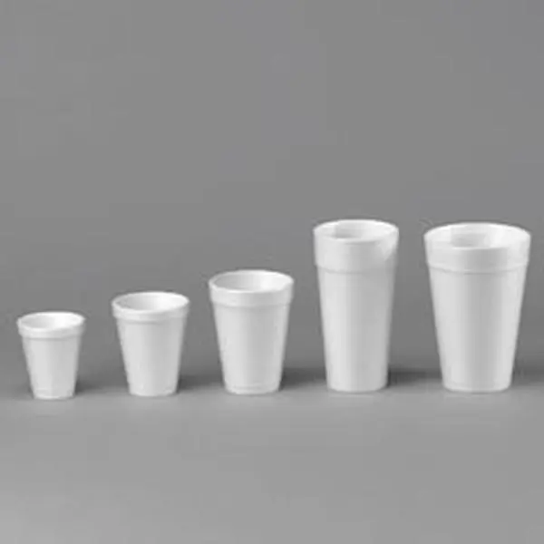 Dart DCC 20J16 Insulated Disposable Big Drink Foam Cup - 20oz, Pre-Packed for Smoothie & Cappuccino Lovers, Hot/Cold Drinks Use (Home, Festive & Party Disposable Tableware)