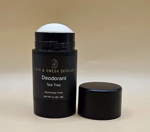 Tea Tree Natural Daily Deodorant - Organic - Creamy Coconut Oil Blend of Ingredients - Smooth, Gentle on Underarm - Soft and Milky - No Baking Soda - No Aluminum - No Chemical - No Synthetic Fragrance - Maximum Strength - Vegan Body Care Scented