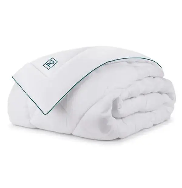 Down Alternative Mattress Pad - Blue mattress  toppers