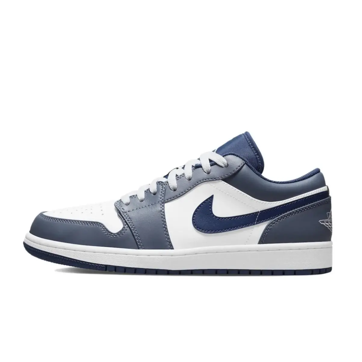 NIKE Men's Air Jordan 1 Low 'Ashen Slate' Sneaker - Casual Sports Footwear