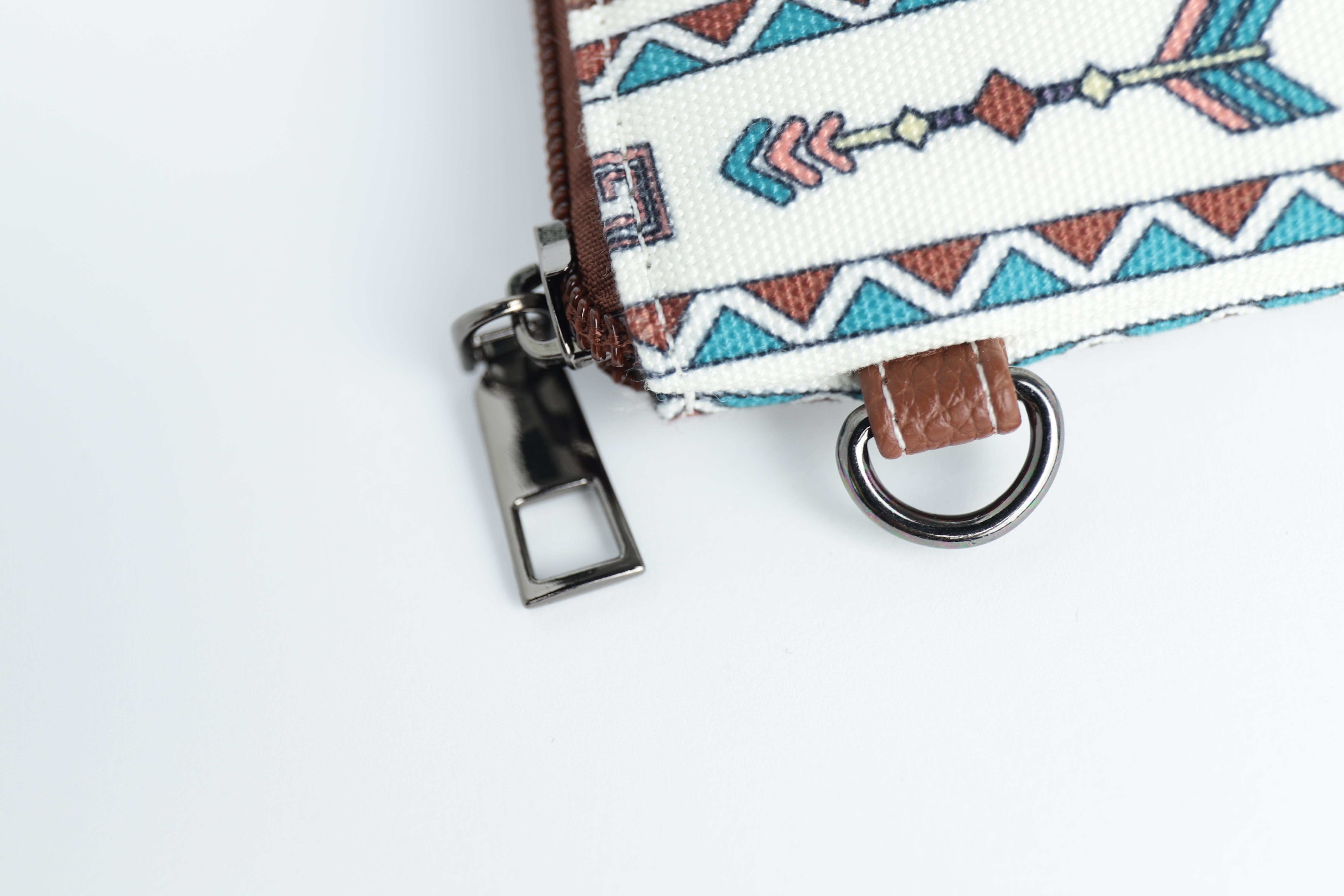 Premium 4-Piece Bohemian Canvas Sling Bag Set – Large Crossbody Shoulder Tote with Adjustable