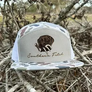 Antler Camo Trucker Hat _ Hunting Style Snapback Cap _ Embroidered Deer Antler Flat Bill Hat - TikTok Shop6