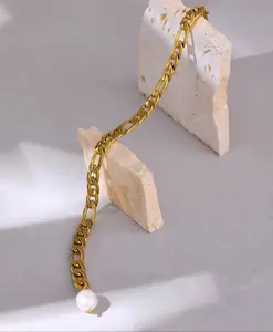 Adepa Chunky Figaro Hardware Anklet