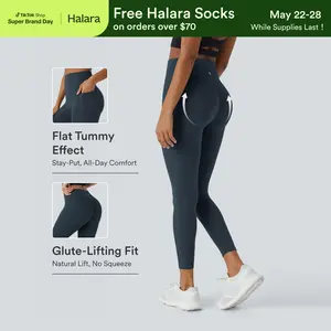Halara UltraSculpt High Waisted Scrunch Butt Lifting Tummy Control Pocket Shaping Training Leggings #SwimWeek