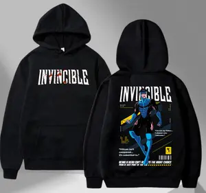 Invincible Mark Grayson V2 Double Printed Oversize Acid Tee TV Show Graphic Top Cotton Gift T-shirt For Comic Lover, Gift T-Shirt For Movie Lover