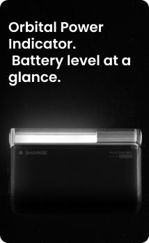 SHARGE Mini Portable Charger 45W 10000mAh Power Bank, Fast Charging Battery Pack with Built-in USB-C Cable, Compact Portable Phone Charger Travel Essentials Powerbank for iPhone 17/16