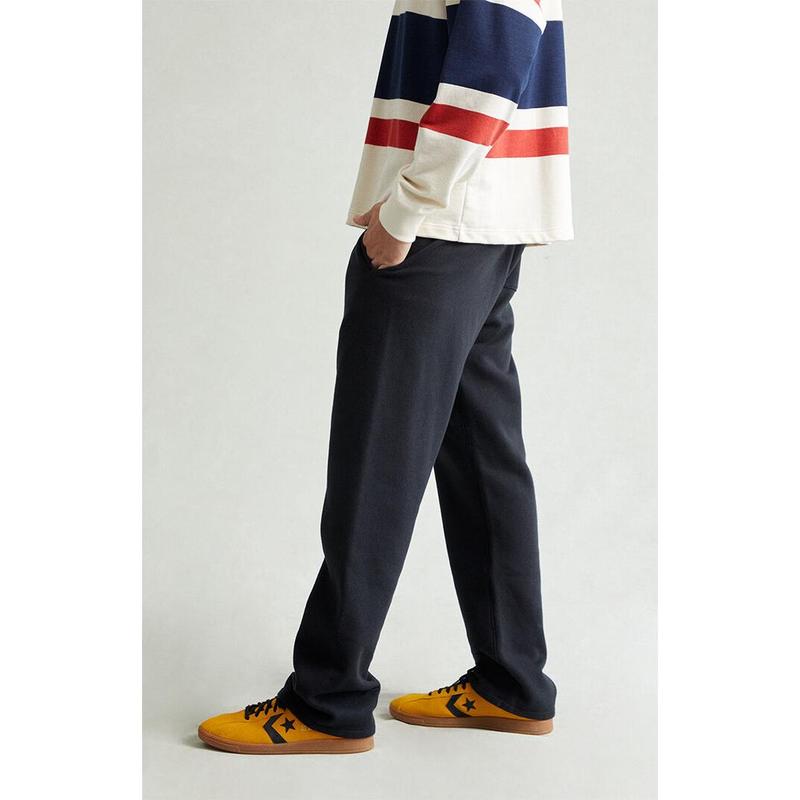 Pacsun Men's Black Straight Leg Sweatpants