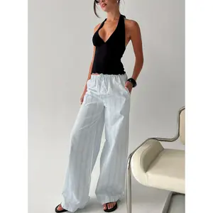 Parklea Pants Blue / White Stripe