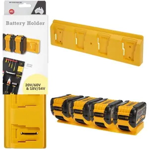 -  Holder for  FLEXVOLT  | 20V/60V | Wall Mount |  Storage for , Trailer, Van, Workshop, Shelf, Toolbox