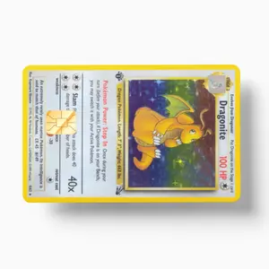Pokemon Card Dragonite (Holographic)
