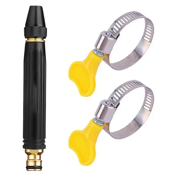 High-Pressure Car Wash Water Spray Gun with Powerful Booster Hose, Quick Connect Standard Kit for Household Car Cleaning, Gardening Watering, Pressurized