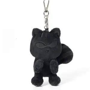 10cm HOPE ON THE STAGE  New Black  Series Doll Pendant Birthday Gift Animal Mini Plush Keychain knapsack Pendant