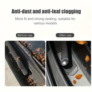 4-Pack Car Wiper Hole Covers, Dustproof Frost-Resistant Sealing Pad, Quick Install Clip-On, Winter Auto Accessories for Sedan/suv/van