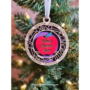 Hand Painted Ornament For your Favorite Educator or For Yourself