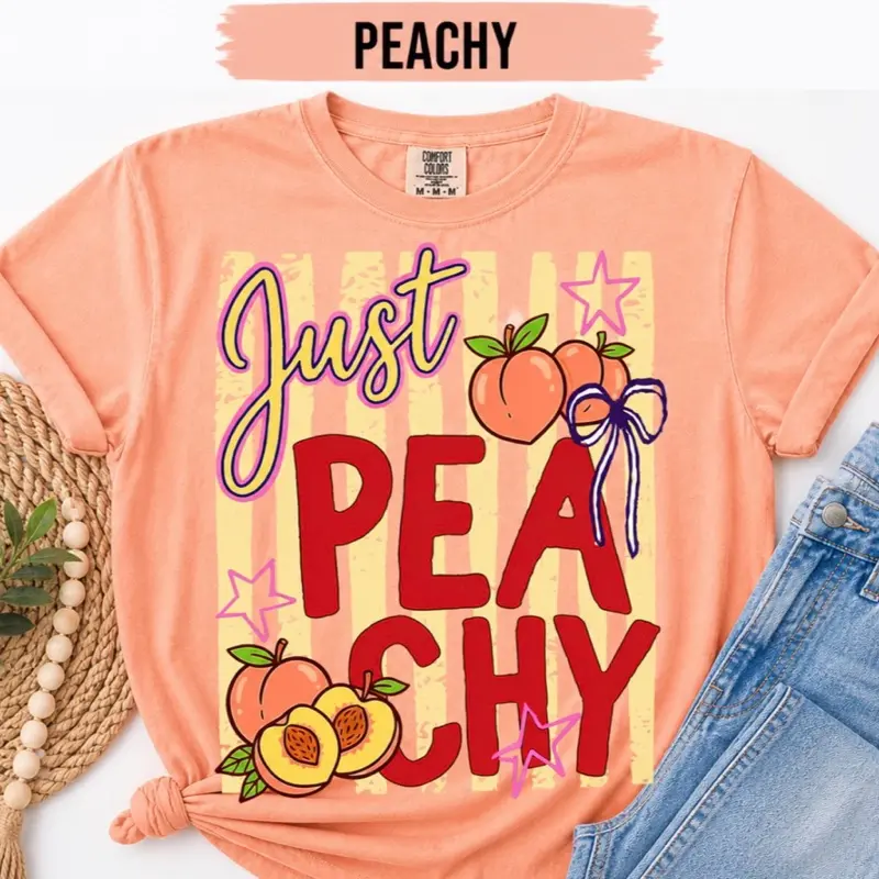 Peachy Babe Comfort Colors Shirt
