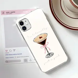 Martini Cocktail for【iPhone 11】 Creative Phone Case--975