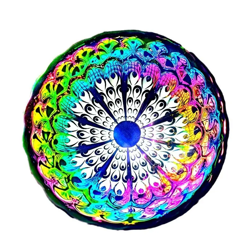 Master-Crafted Silver Jianzhan Ceramic Tea Cup Set - Live Broadcast Kiln Opening Blue, Nasturtium, Colorful Peacock, Kiln-Transformed, Colorful Lotus Designs (Collectible Cultural Item) Tea Cups Set Tea Cup And Saucer Set