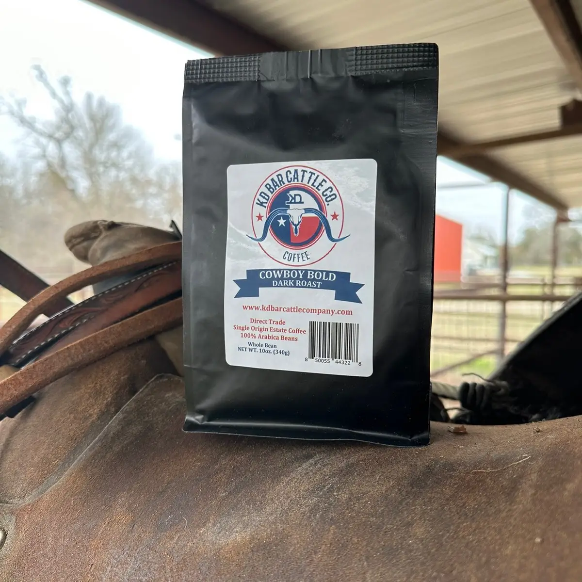 KD Bar Coffee! Cowboy Bold. Dark roast coffee, single origin estate. You like your coffee sting and bold this is it.