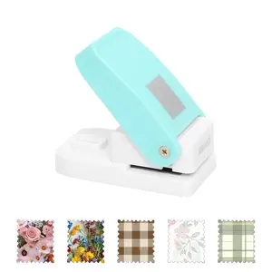 1x0.83 Inch  Puncher, Rectangle Lever Action Postage  Punch, Paper Punches for Crafting, DIY Card Making  Photo Corners Arts Crafts Scrapbooking Supplies