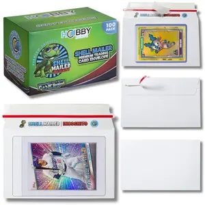 Shell Mailer Incognito Trading Card Envelopes - 7" x 4.35" Shell Mailer Incognito Trading Card Envelopes - 7" x 4.35"