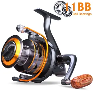 Sougayilang  Reel,1000-6000 Series All Metal High Speed Spinning Reel, Saltwater  Gear, Long Shot Trolling  Gear Aluminum Spool Fishing Equipment Cnc Machine Handle