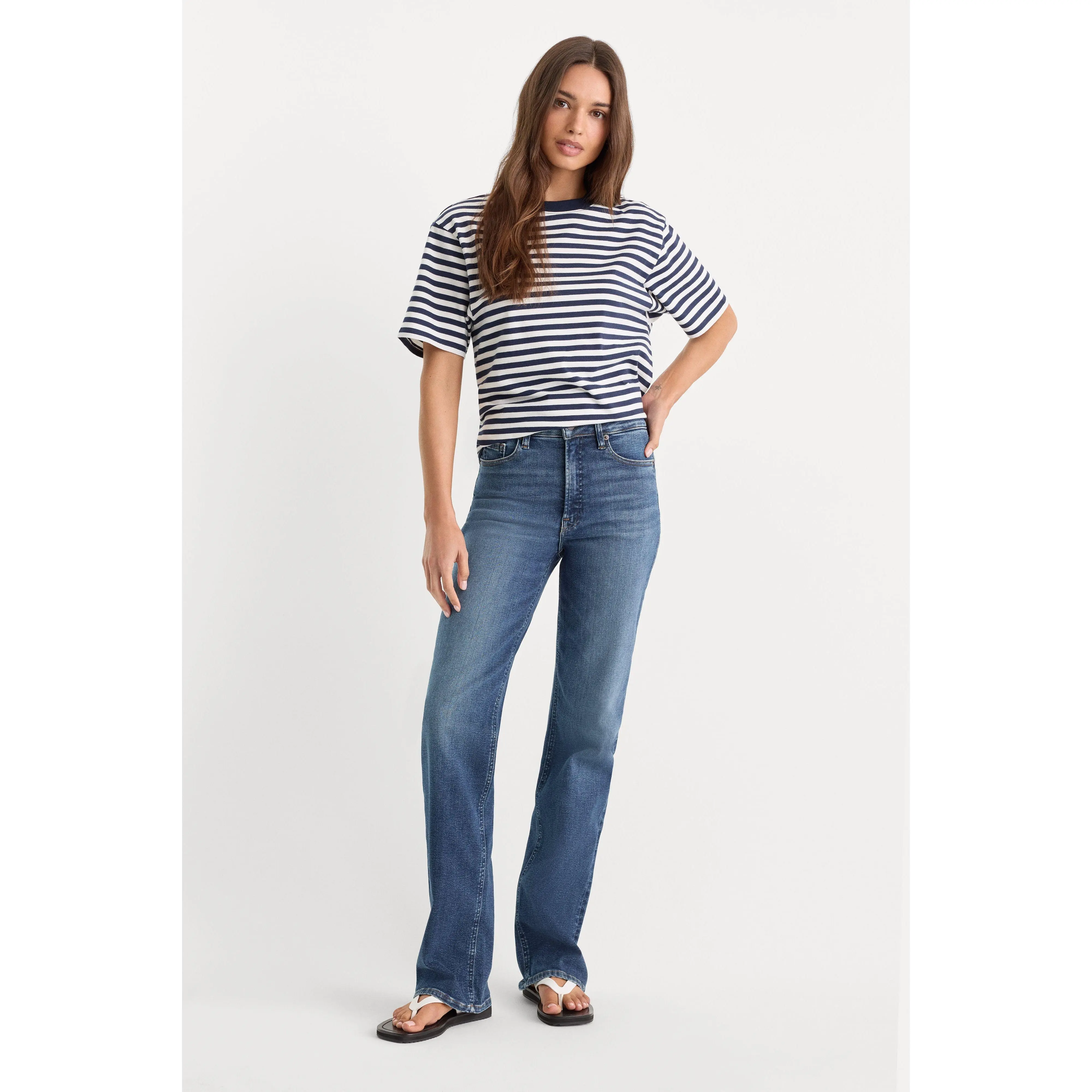 GOOD TRUE STRAIGHT JEANS | INDIGO1230