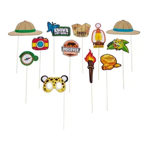 Treasure Hunt VBS Photo Stick Props - 12 Pc.