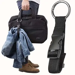 Portable Travel Luggage Strap, Multifunctional Backpack External Strap with Release Buckle, Multipurpose Luggage Belt for Backpack, Handbag, Jacket