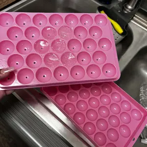 33-Ball Ice Mold, 1 Set Including Ice Cube Tray, Scoop and Plastic Storage Box, Ice Ball Making Tool, Ice Ball Molds for Home Kitchen Accessories and Gadgets