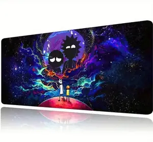 Rick and Morty Galaxy Stars Mouse Pad XL
