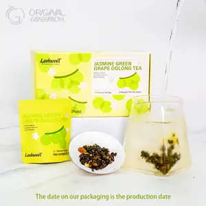 Jasmine Green Grape Oolong 30g(3g x 10pcs)Tea Oolong Tea Jasmine Buds Greengrape 0 Fat 0 Sucrose