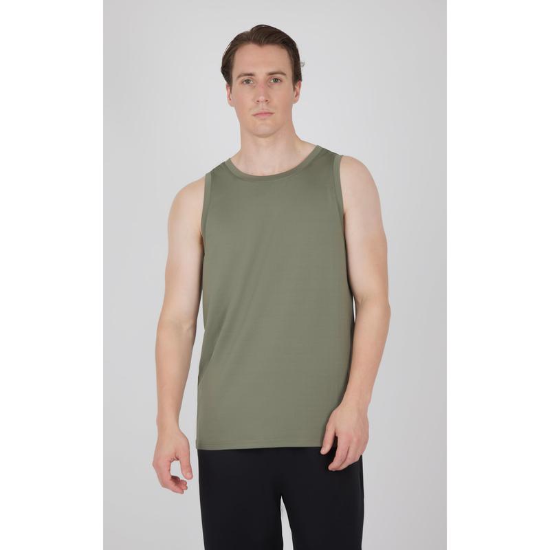 Men's Pique Race Track Muscle Tank
