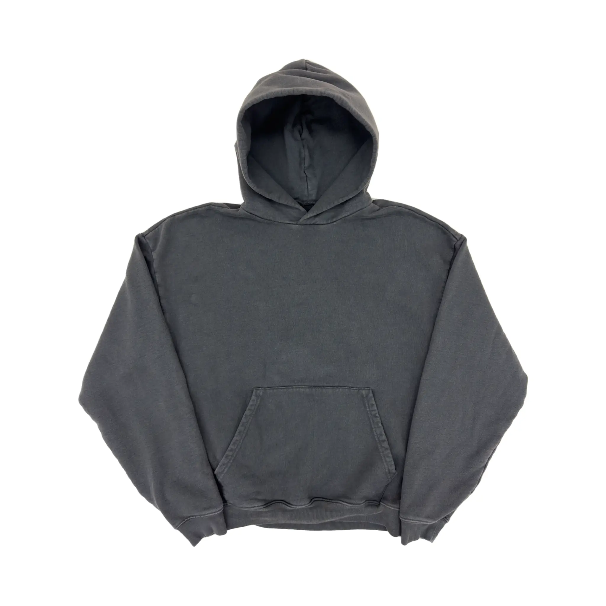 600 GSM "Vintage Black" Core Hoodie