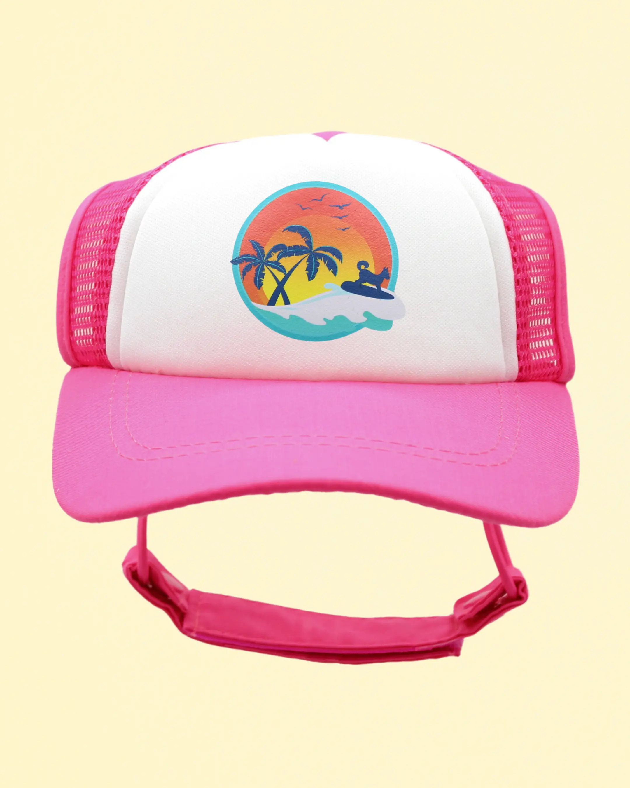 Surfer Dog Hat for Dogs | Trucker Hat Made for Dogs Surfer Dog Hat for Dogs | Trucker Hat Made for Dogs