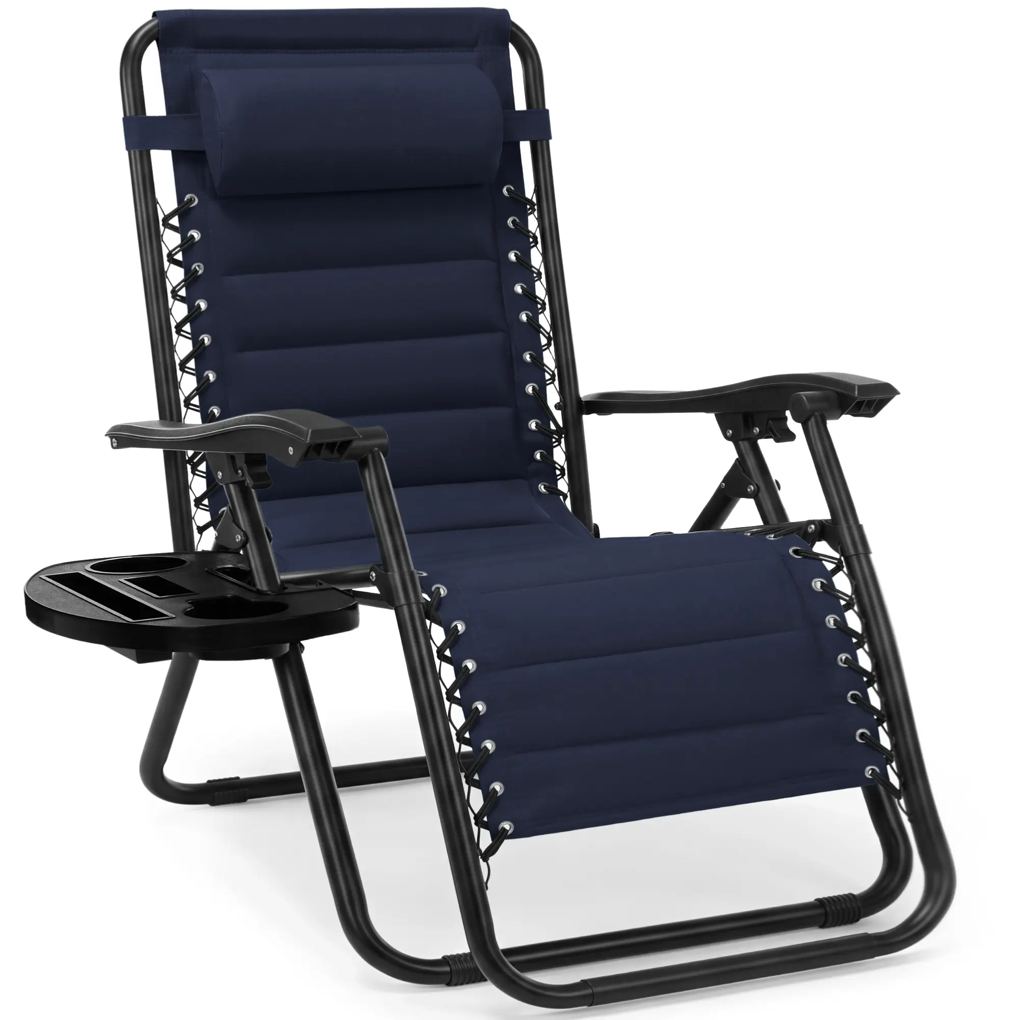 Best Choice Products Padded Zero Gravity Chair with Side Tray & Adjustable Headrest Best Choice Products Padded Zero Gravity Chair with Side Tray & Adjustable Headrest