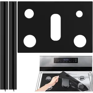 Gas Stove Mat for Samsung Gas Stoves, Reusable Non-Stick Burner Protector, Easy-Cleaning Kitchen Essential to Keep Stoves Clean