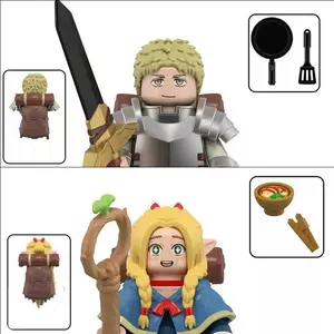 AC0002 Building Blocks Anime Maze Cartoon Mini Action Figure Assembly Puzzle Model Ornament Decorative Toys Gifts Collectible