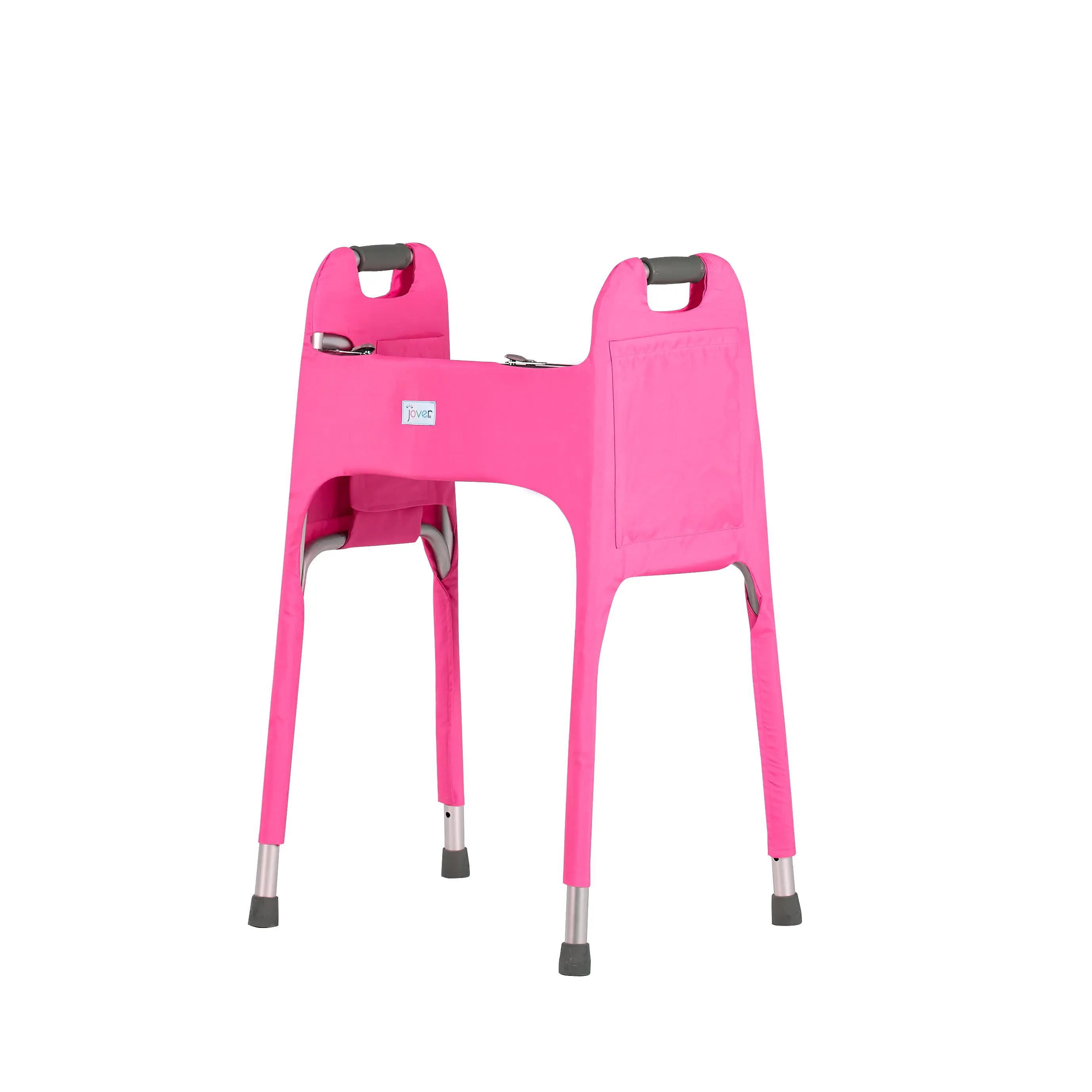 Jover Walker Cover – Tickled Pink | Bright Solid Pink with Pockets & Matching Storage Bag
